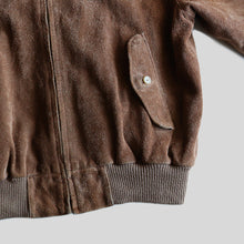 Load image into Gallery viewer, 1990's "RALPH LAUREN" SUEDE LEATHER JACKET (SZ XL / GOOD CONDITION)