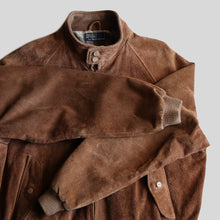 Load image into Gallery viewer, 1990's "RALPH LAUREN" SUEDE LEATHER JACKET (SZ XL / GOOD CONDITION)