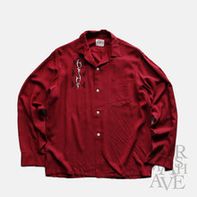 Load image into Gallery viewer, 1950's "BRENT" RAYON BOX SHIRT (SZ 15H / MINT CONDITION)