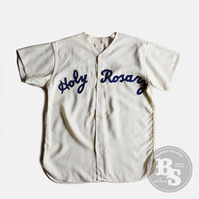 Load image into Gallery viewer, 1940's~ "EMPIRE" RAYON BASEBALL S/S SHIRT (SZ LARGE / GOOD CONDITION)