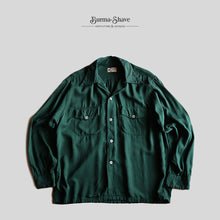画像をギャラリービューアに読み込む, 1950's "VAN HEUSEN" RAYON BOX SHIRT (SZ LARGE / GOOD CONDITION)