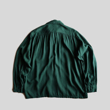 画像をギャラリービューアに読み込む, 1950's "VAN HEUSEN" RAYON BOX SHIRT (SZ LARGE / GOOD CONDITION)