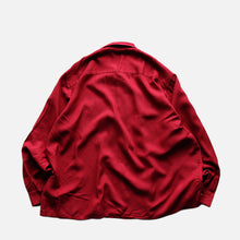 Load image into Gallery viewer, ~1960's "BALSAM" RAYON BOX SHIRT (SZ XL / BIG SIZE / MINT CONDITION)