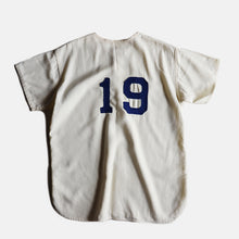Load image into Gallery viewer, 1940's~ "EMPIRE" RAYON BASEBALL S/S SHIRT (SZ LARGE / GOOD CONDITION)