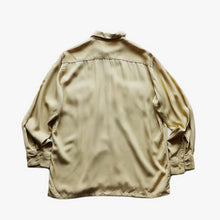 Load image into Gallery viewer, 1950's GABARDINE L/S SHIRT (SZ MEDIUM / GOOD CONDITION)
