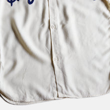 Load image into Gallery viewer, 1940's~ "EMPIRE" RAYON BASEBALL S/S SHIRT (SZ LARGE / GOOD CONDITION)