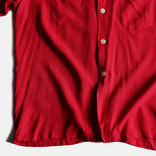 Load image into Gallery viewer, 1960's "KENTFIELD" RAYON BOX SHIRT (SZ LARGE / GOOD CONDITION)