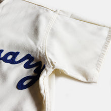 Load image into Gallery viewer, 1940's~ "EMPIRE" RAYON BASEBALL S/S SHIRT (SZ LARGE / GOOD CONDITION)