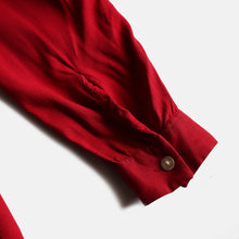 Load image into Gallery viewer, 1960's "KENTFIELD" RAYON BOX SHIRT (SZ LARGE / GOOD CONDITION)