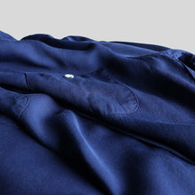 Load image into Gallery viewer, 1950's "PLAYBOY" GABARDINE L/S SHIRT (SZ LARGE / NAVY / GOOD CONDITION)