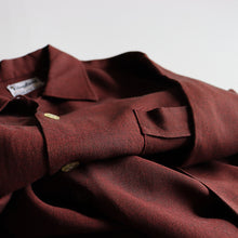 Load image into Gallery viewer, 1950's "CRAN BROOK" RAYON BOX SHIRT (MINT CONDITION / SZ14 HALF)