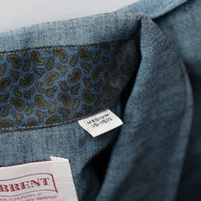 Load image into Gallery viewer, 1960's "BRENT" RAYON BOX SHIRT (SZ MEDIUM / DEADSTOCK / RARE PATTERN)