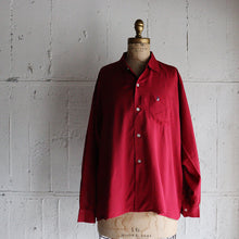 Load image into Gallery viewer, ~1960's "BALSAM" RAYON BOX SHIRT (SZ XL / BIG SIZE / MINT CONDITION)