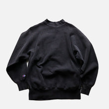 Load image into Gallery viewer, 1990's "CHAMPION" MOCK NECK REVERSE WEAVE (SZ XL / BLACK / MINT CONDITION)
