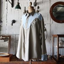 Load image into Gallery viewer, ~1980's "ROCKMOUNT" RAYON WESTERN SHIRT (SZ LARGE / NEAR DEADSTOCK)