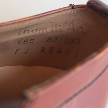 画像をギャラリービューアに読み込む, 1950&#39;s &quot;THOM MCAN&quot; LEATHER SHOES (SIZE 8)
