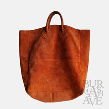 画像をギャラリービューアに読み込む, 1980's "L.L.BEAN" SUEDE TOTE (SZ LARGE / MINT CONDITION)