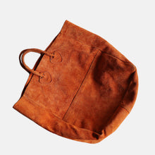 画像をギャラリービューアに読み込む, 1980's "L.L.BEAN" SUEDE TOTE (SZ LARGE / MINT CONDITION)