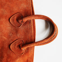 画像をギャラリービューアに読み込む, 1980's "L.L.BEAN" SUEDE TOTE (SZ LARGE / MINT CONDITION)