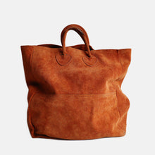 画像をギャラリービューアに読み込む, 1980's "L.L.BEAN" SUEDE TOTE (SZ LARGE / MINT CONDITION)