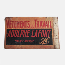 Load image into Gallery viewer, VINTAGE "ADOLPH LAFONT" HOLO SIGN