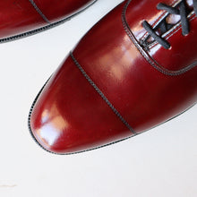Load image into Gallery viewer, "JOHNSTON&MURPHY" DRESS SHOES WITH BOX (SZ 9H / DEADSTOCK / AROUND 1990's)