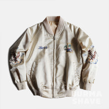 Load image into Gallery viewer, ~1980's SATEEN SOUVENIR JACKET (SZ MEDIUM / GOOD CONDITION)