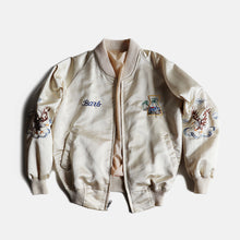 Load image into Gallery viewer, ~1980's SATEEN SOUVENIR JACKET (SZ MEDIUM / GOOD CONDITION)