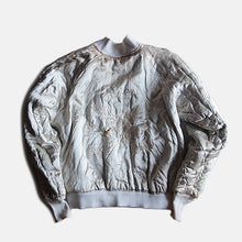 Load image into Gallery viewer, 1950's VELVET SOUVENIR JACKET WHITE TIGER (SZ XL)