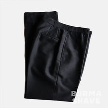 画像をギャラリービューアに読み込む, 1960&#39;s TAPARED SLACKS (BLACK COLOR / SZ W30 L30)
