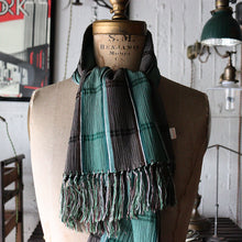 Load image into Gallery viewer, 1950's FRINGE RAYON STOLE