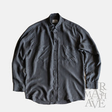 Load image into Gallery viewer, OLD SILK SHIRT (SZ LARGE / CHARCOAL)