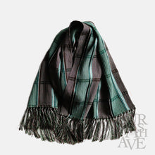 Load image into Gallery viewer, 1950's FRINGE RAYON STOLE