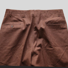 画像をギャラリービューアに読み込む, 1950's WOOL NEP SLACKS (W34×L30 / DEADSTOCK / AS IS CONDITION)