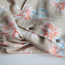 Load image into Gallery viewer, VINTAGE "RAI NANI" HAWAIIAN SILK S/S SHIRT (LARGE)