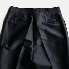 画像をギャラリービューアに読み込む, 1960&#39;s TAPARED SLACKS (BLACK COLOR / SZ W30 L30)
