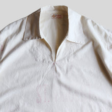Load image into Gallery viewer, AROUND 1970's "ST.VINCENT" HANDMADE SMOCK (SZ LARGE / GOOD DESIGN)