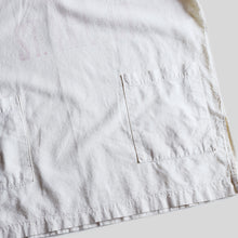 Load image into Gallery viewer, AROUND 1970's "ST.VINCENT" HANDMADE SMOCK (SZ LARGE / GOOD DESIGN)
