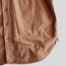 画像をギャラリービューアに読み込む, 1980's "L.L.BEAN" CHAMOIS CLOTH SHIRT (SZ LARGE / PINK BEIGE / GOOD CONDITION)