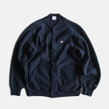 画像をギャラリービューアに読み込む, 1990&#39;s &quot;CHAMPION&quot; REVERSE WEAVE SNAP CARDIGAN (LARGE) NAVY
