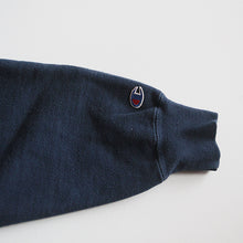 画像をギャラリービューアに読み込む, 1990's "CHAMPION" REVERSE WEAVE SNAP CARDIGAN (LARGE) NAVY