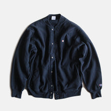 画像をギャラリービューアに読み込む, 1990&#39;s &quot;CHAMPION&quot; REVERSE WEAVE SNAP CARDIGAN (LARGE) NAVY
