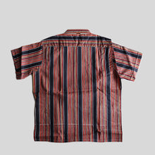 画像をギャラリービューアに読み込む, 1950's "CREST" OPEN COLLAR COTTON S/S SHIRT WITH BOX (SZ MEDIUM / DEADSTOCK)