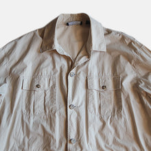 Load image into Gallery viewer, "THE J.PETERMAN COMPANY" COTTON POPLIN SAFARI SHIRT (X-LARGE)