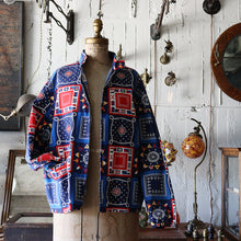 Load image into Gallery viewer, 1960's SPORTS WEAR INDIGO BLOUSON (SZ LARGE / MINT CONDITION)