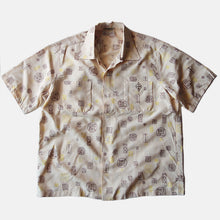 Load image into Gallery viewer, 1950's "MAURICE & SON" CUSTOM TAILORED COTTON S/S SHIRT (LARGE) MINT CONDITION