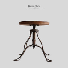 Load image into Gallery viewer, ANTIQUE COPPER TWISTED WIRE STOOL