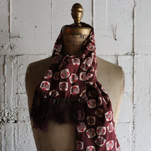 Load image into Gallery viewer, 1950's FRINGE COTTON STOLE