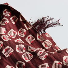 Load image into Gallery viewer, 1950's FRINGE COTTON STOLE