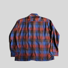 画像をギャラリービューアに読み込む, 1960's "MONTGOMERY WARD" RAYON BOX SHIRT (SZ LARGE / DEADSTOCK)